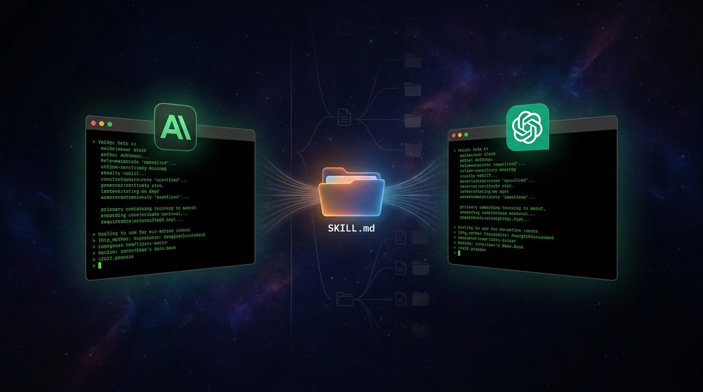 Claude Code and Codex sharing the same skills folder